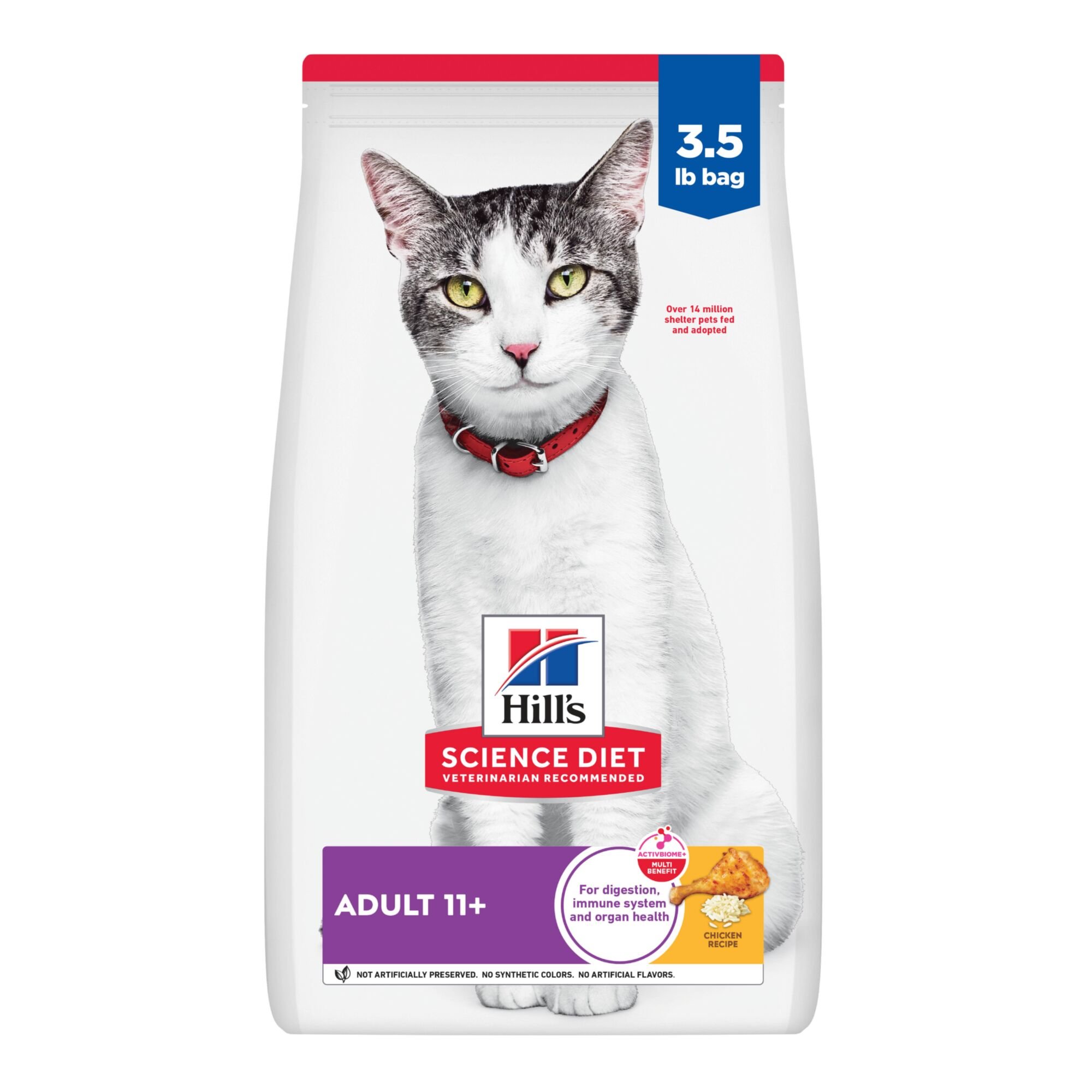 Adult 11+ Chicken Recipe Cat Food