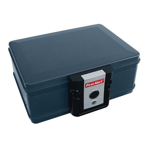 Personal Key Lock Fire and Waterproof Safe - 0.17 Cubic Ft.