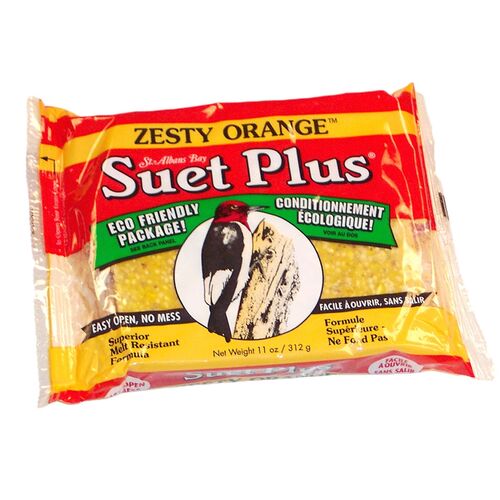 Suet Plus Zesty Orange Suet Cake - 11 oz