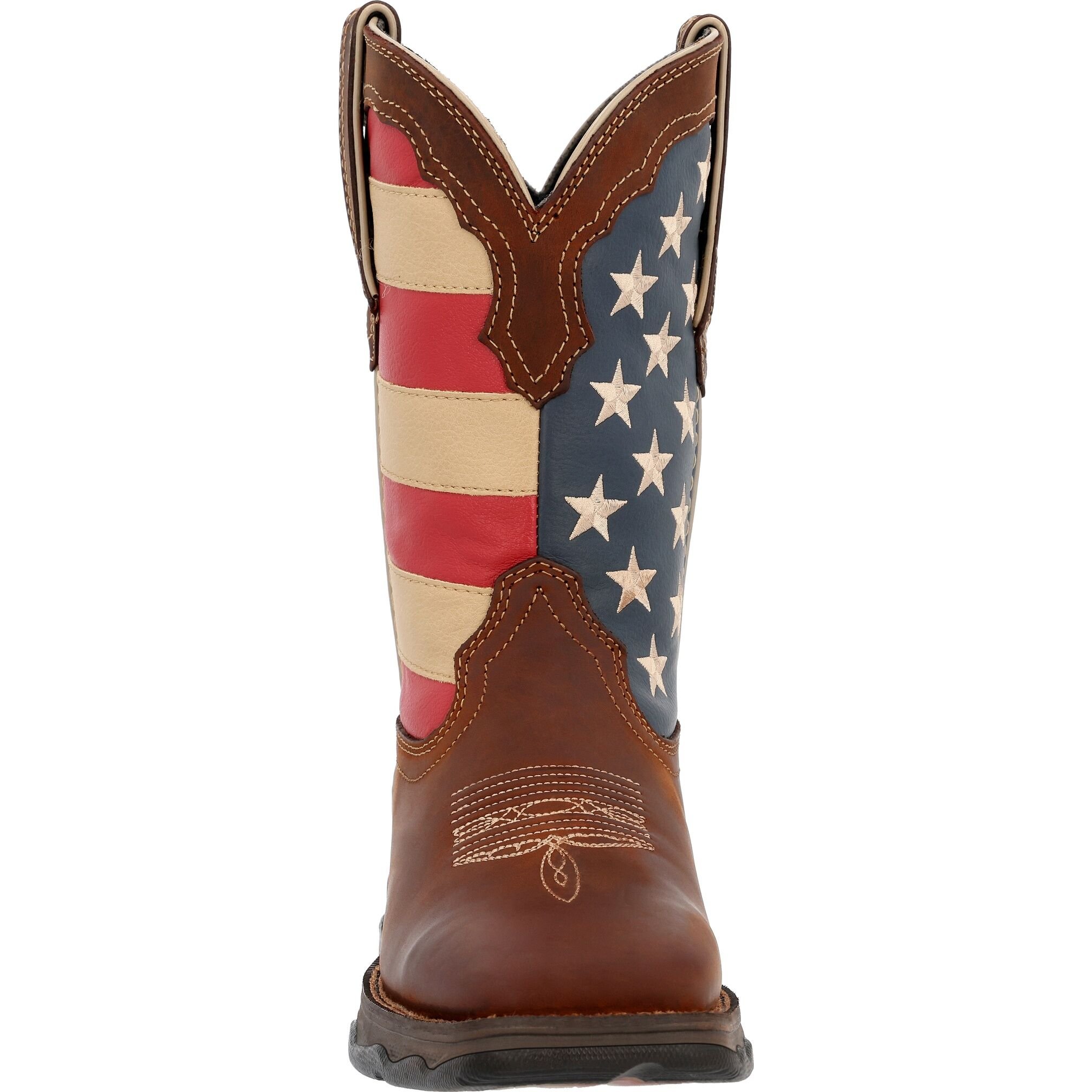 Women's Lady Rebel Patriotic Pull-On Western Cowgirl Boot