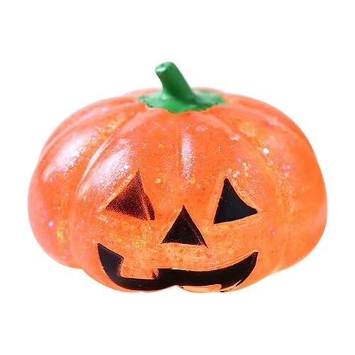 Squishy Halloween Glitter Pumpkin