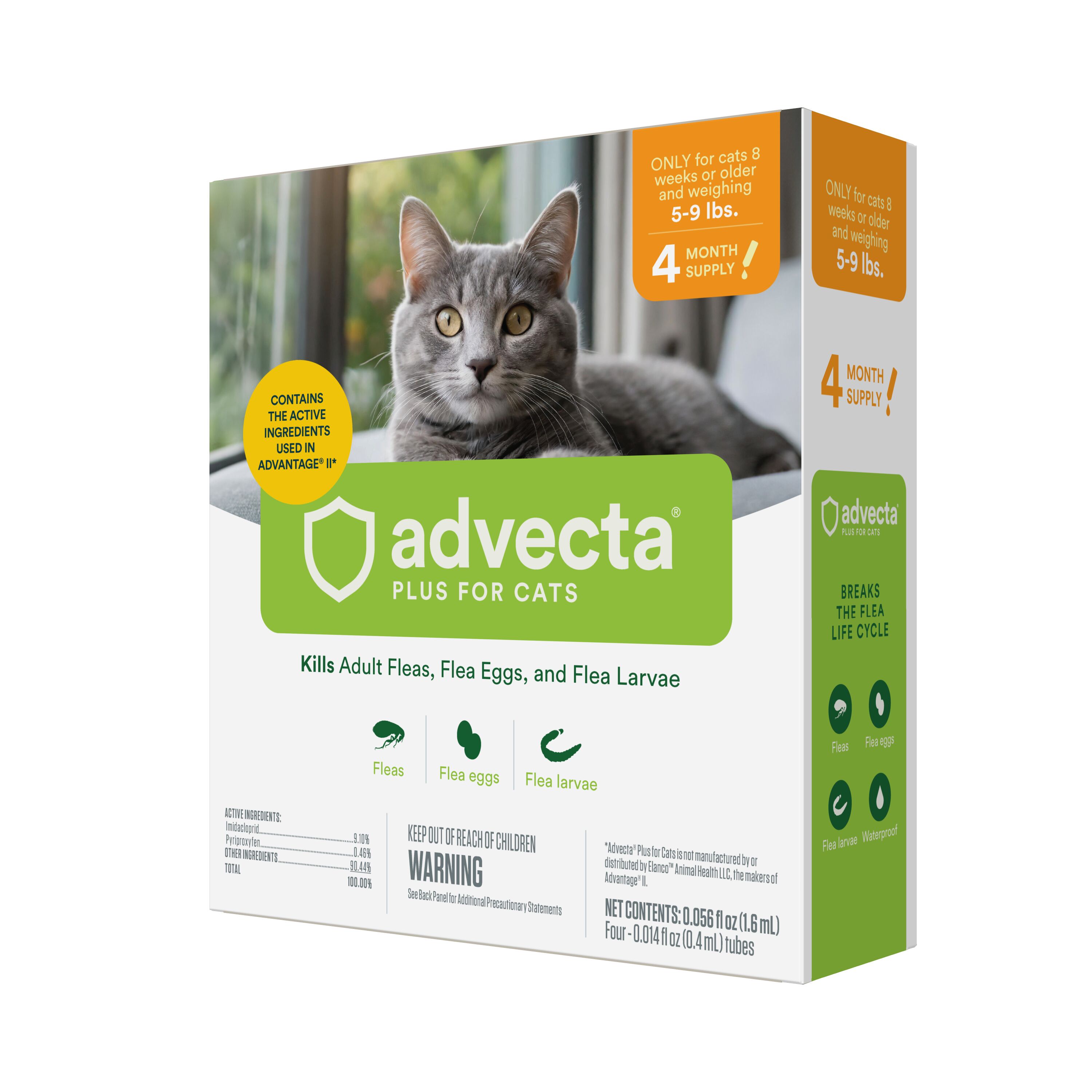 Plus Flea Protection for Cats