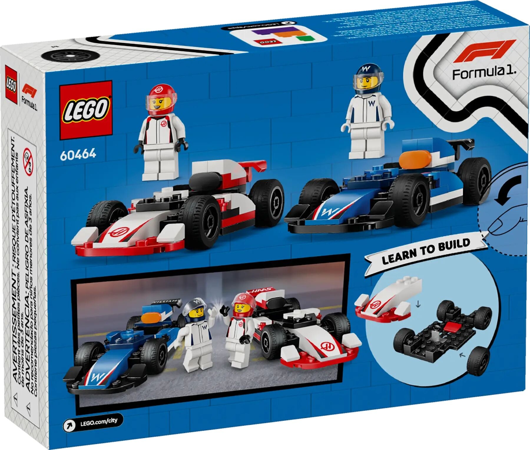 おもちゃ F1 LEGO® 60464 F1® Williams Racing & Haas F1® R.. - ToyPro