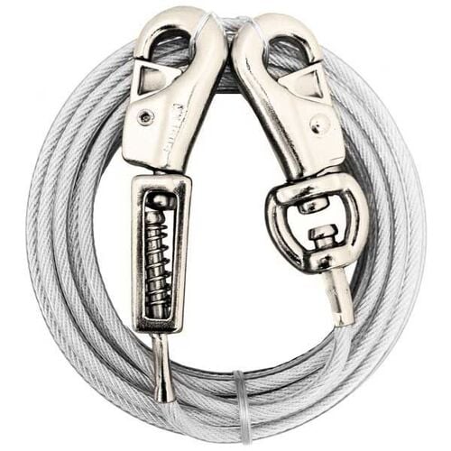 Spring Snap Tie Out XL Cable 20