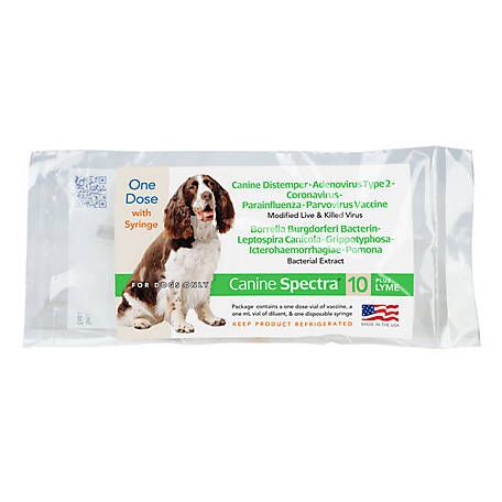 Canine Spectra 10 Plus Lyme Vaccine