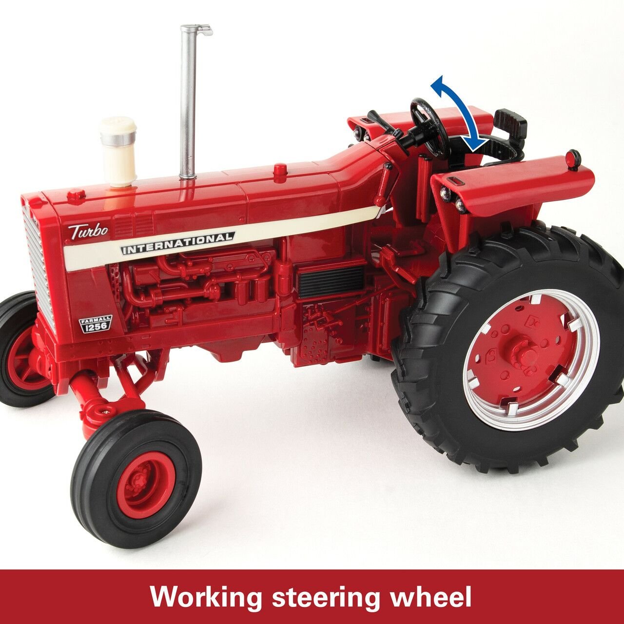 ERTL 1:16 Scale Big Farm Farmall 1256 Tractor with Mower