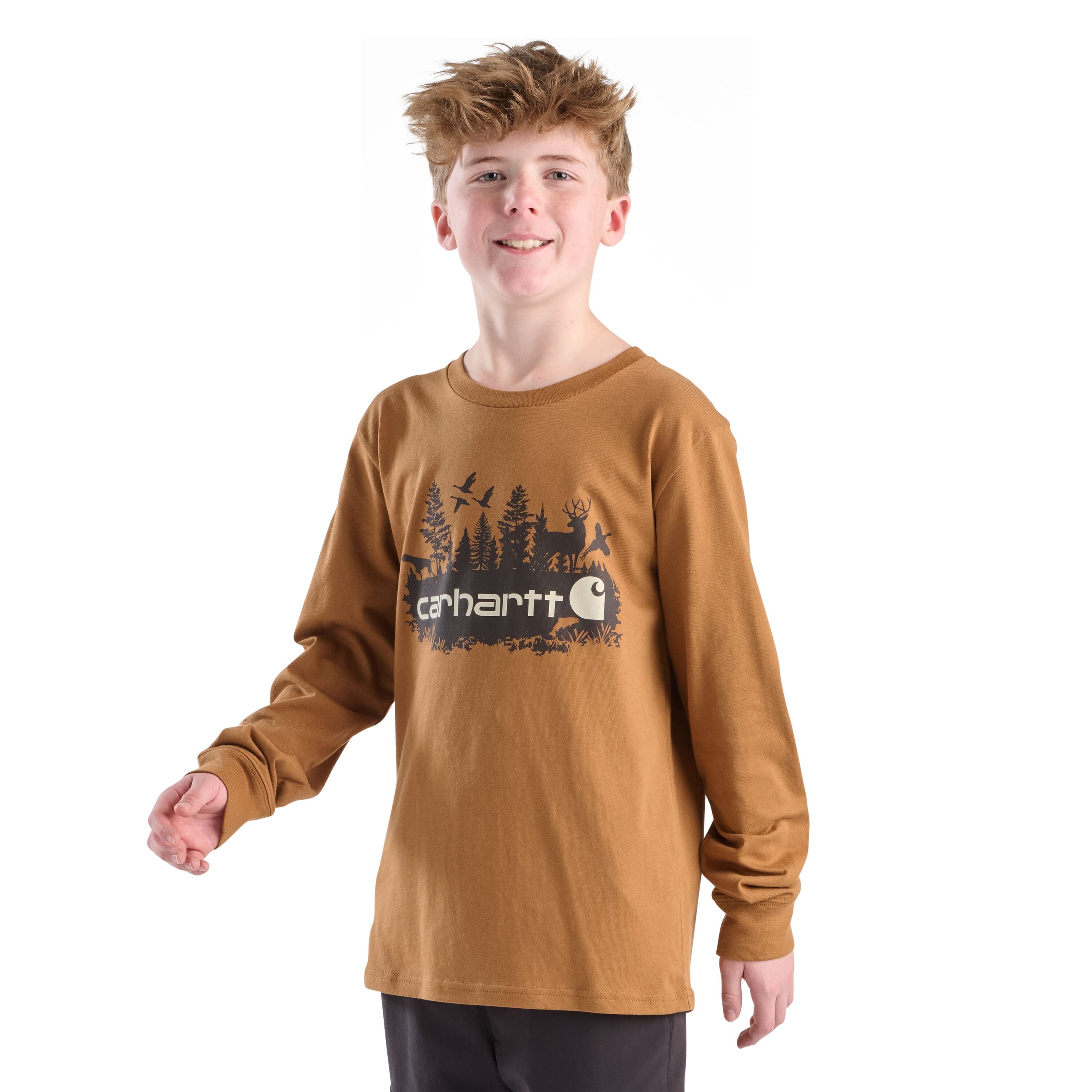 Boy's Long-Sleeve Outdoor T-Shirt