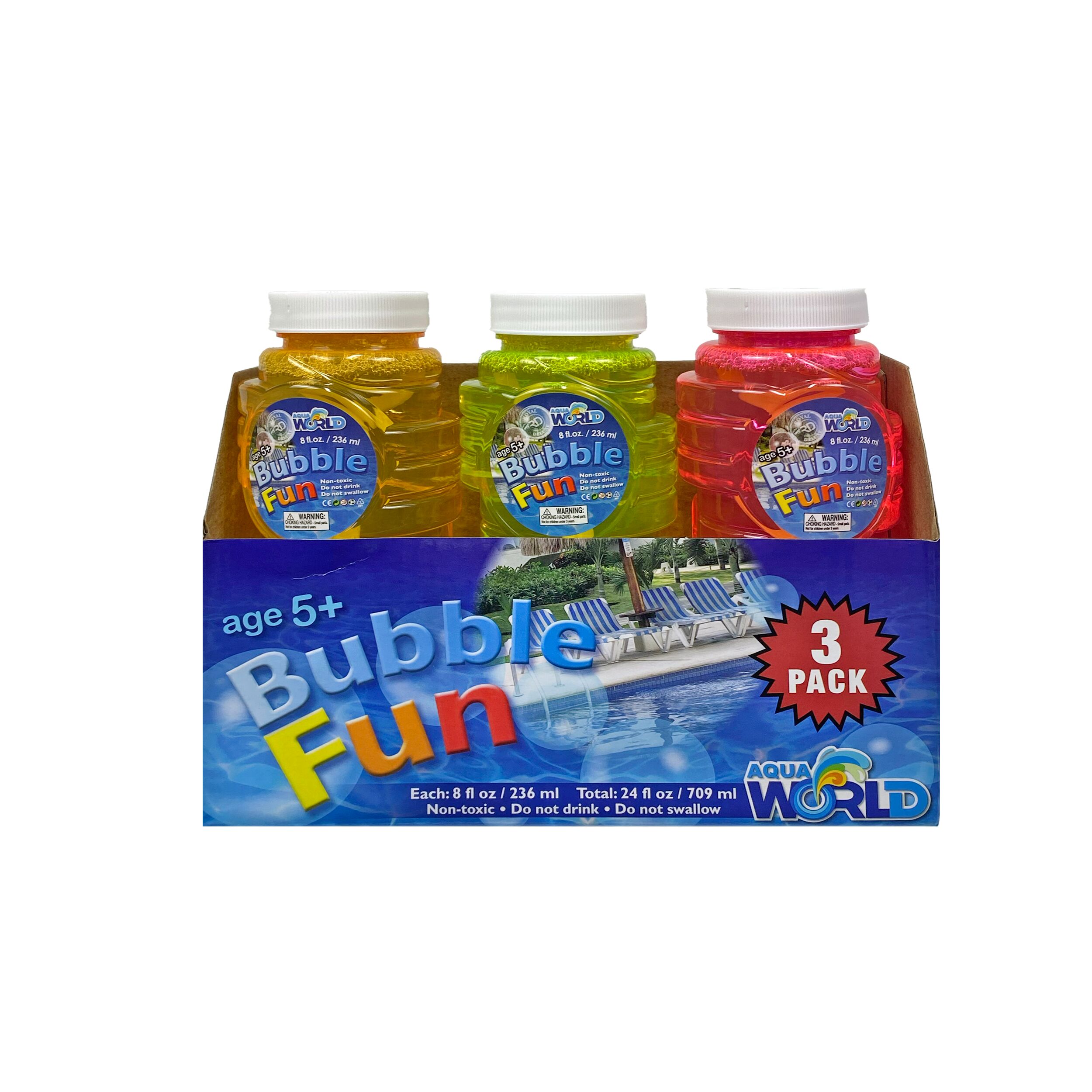Group Sales Bubble Fun 3-Pack - 8 oz