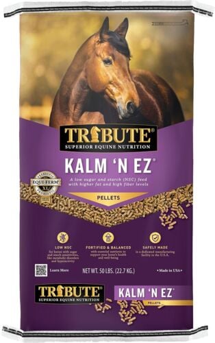 Kalm 'N EZ Pelleted Horse Feed - 50 lb