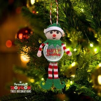 Snow Globe Tree Decoration