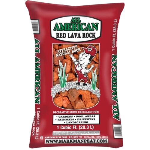Red Lava Rock 1 Cu Ft