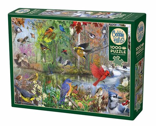 Birds of the Season Jigsaw Puzzle - 1000 Piece