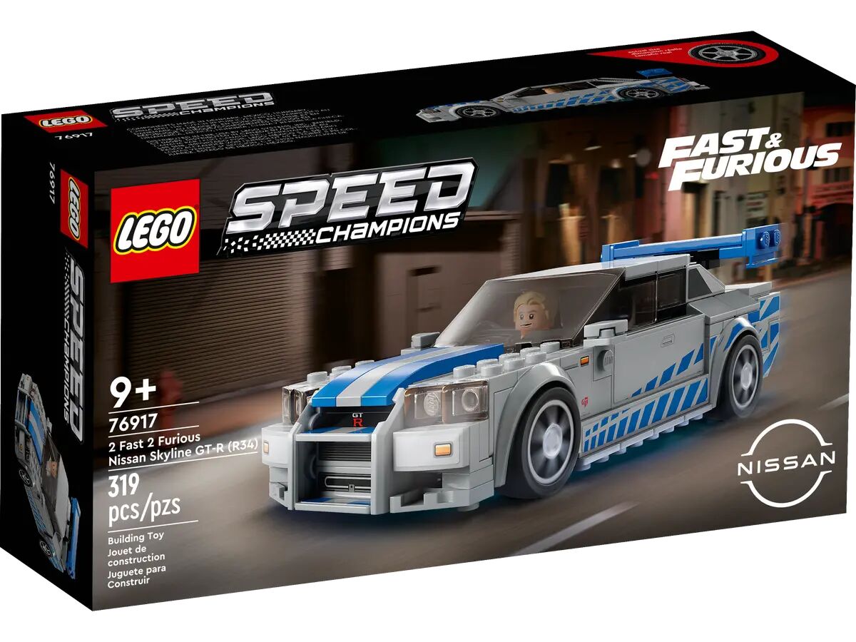 LEGO Speed Champions 2 Fast 2 Furious Nissan Skyline GT-R (R34)