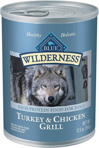 Wilderness Turkey & Chicken Grill Canned Dog Food - 12.5 oz