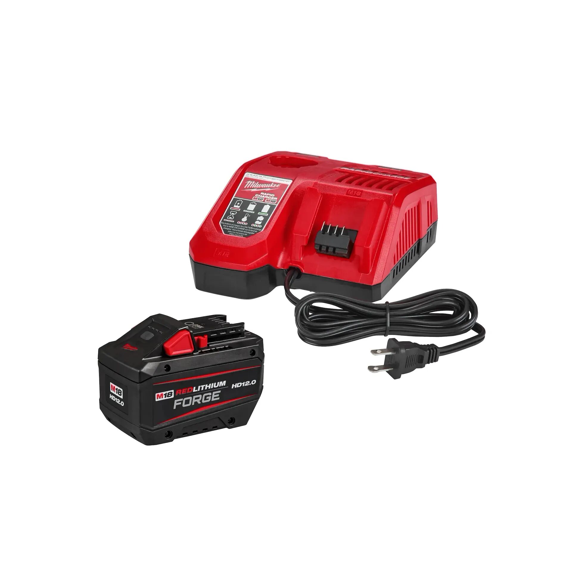 Milwaukee M18 REDLITHIUM FORGE HD Starter Battery Kit