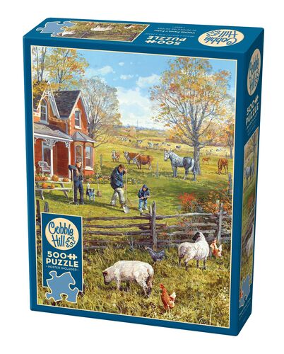Young Family Farm Puzzle - 500 Pieces