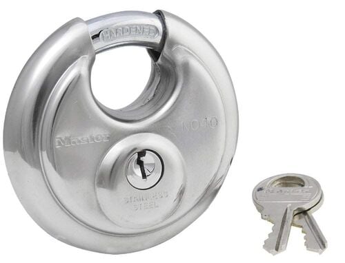 2-3/4" Wide Stainless Steel Discus Lock