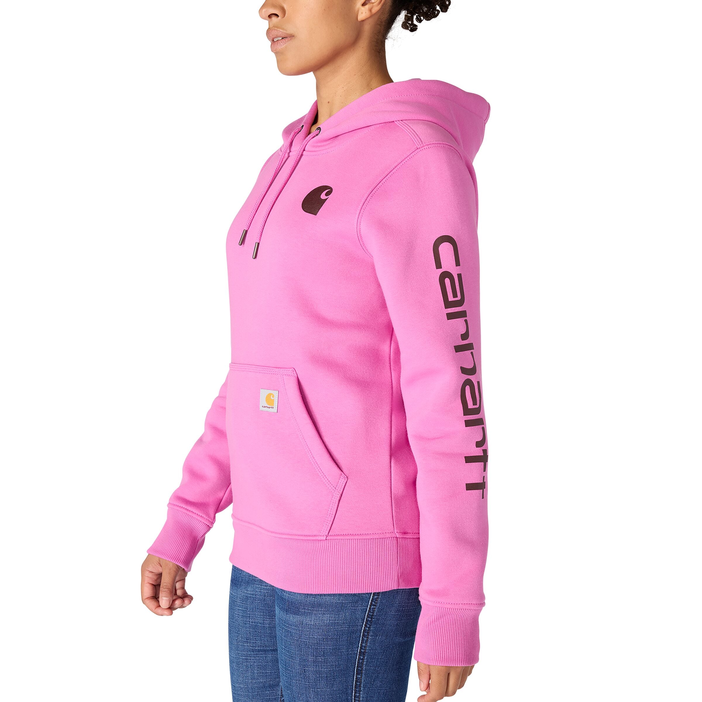 Carhartt Women's Iconic Clarksburg Logo Sweatshirt