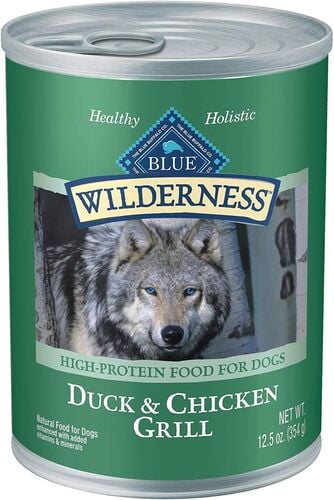 Wilderness Duck & Chicken Grill For Adult Dogs - 12.5 oz