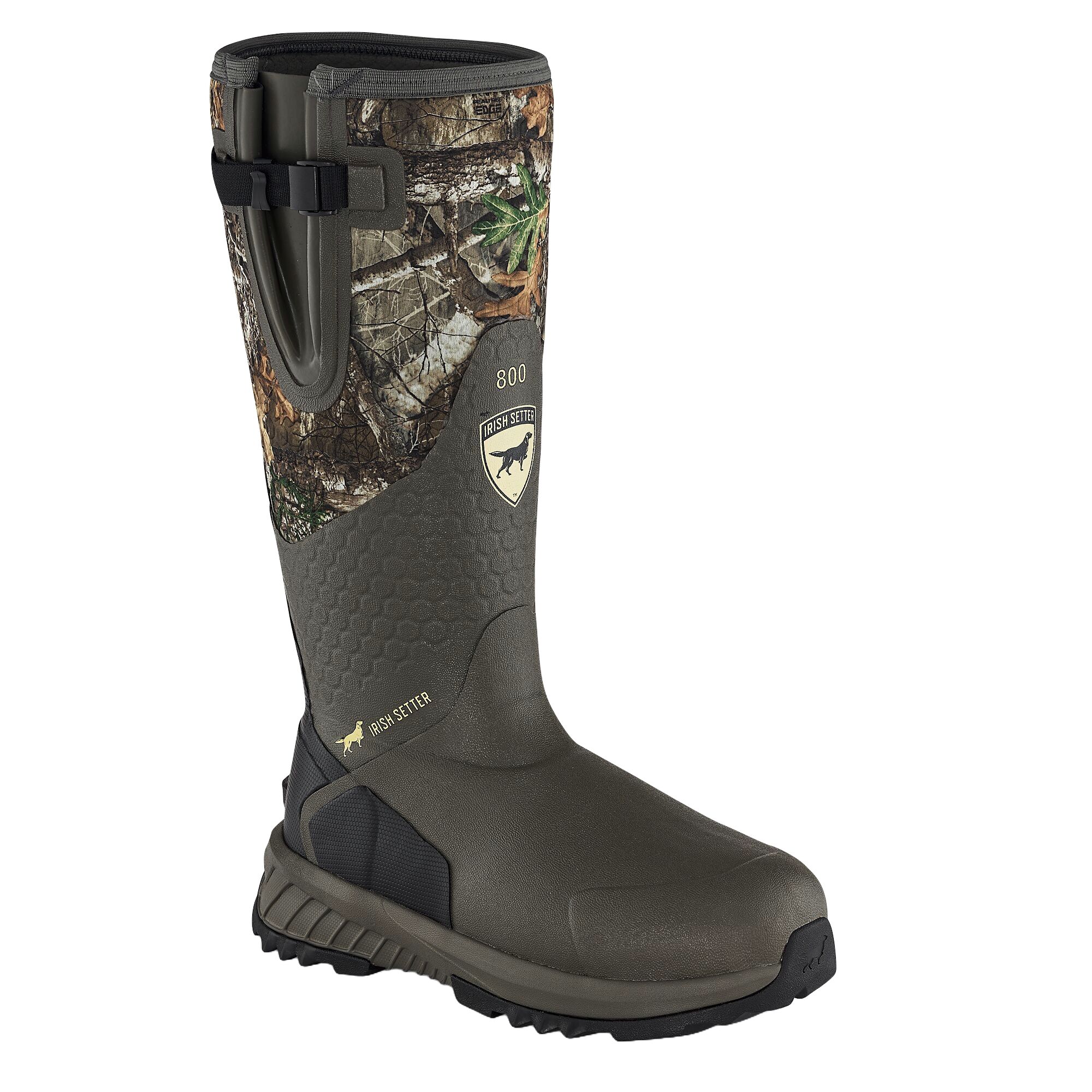 Mudtrek 4849 17" Waterproof Insulated Rubber Full Fit Pull-On Boot