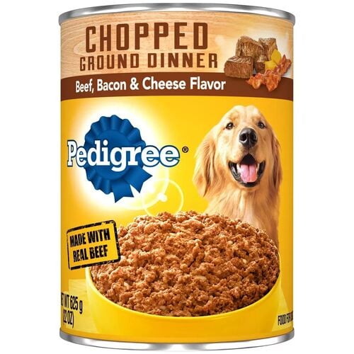 Chunky Beef Bacon and Cheese Dog Food - 22 oz
