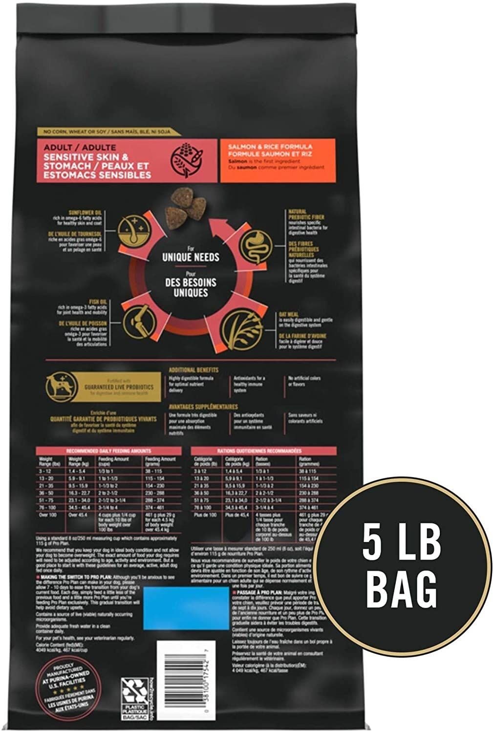 Sensitive Skin & Stomach Salmon & Rice Adult Dry Dog Food