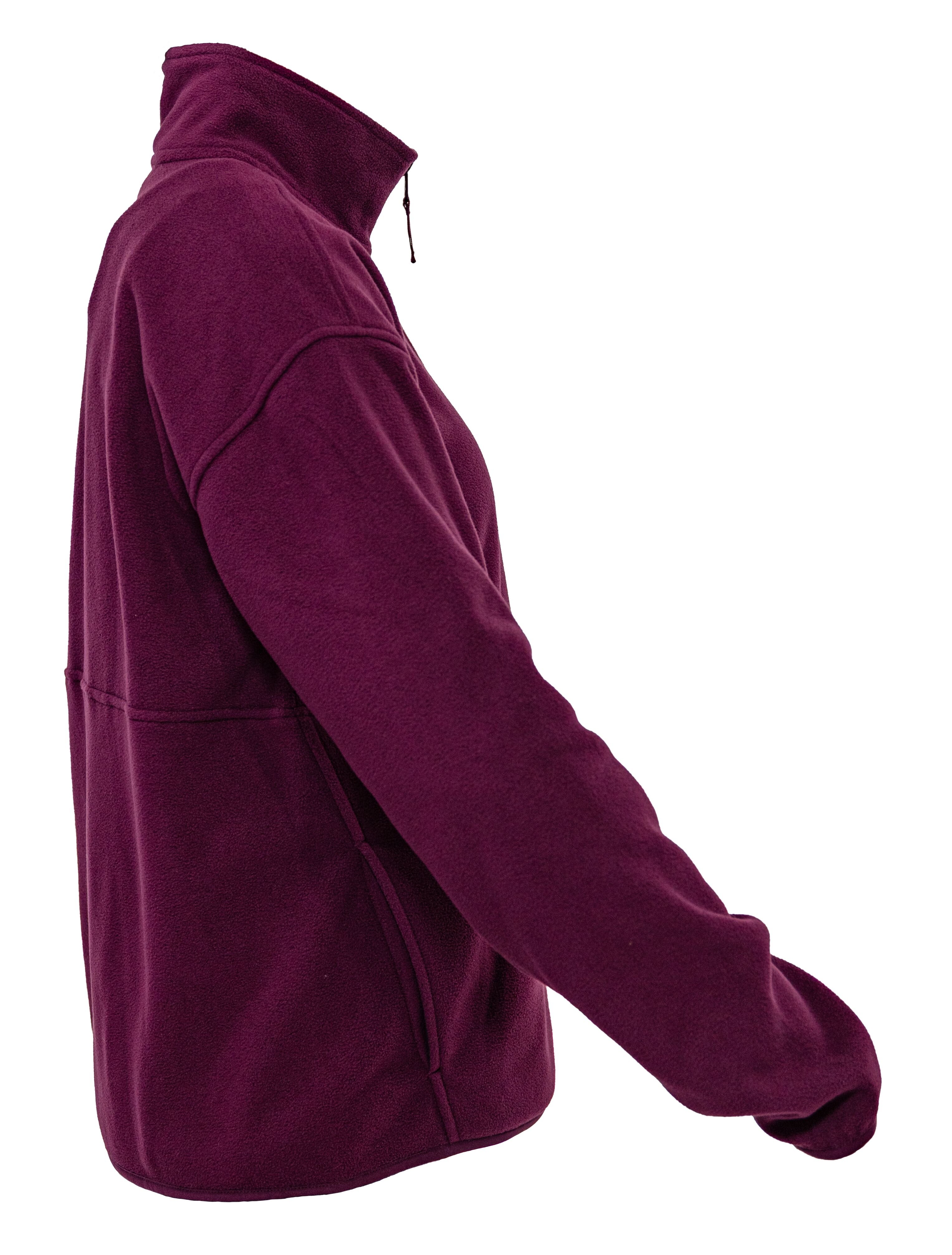 Women's Half Zip Polar Fleece Pullover