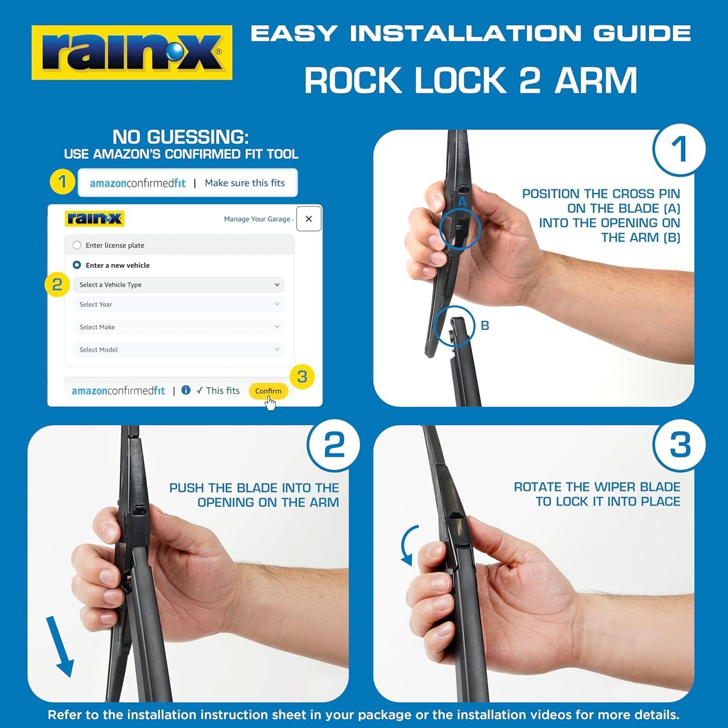 Rain-X R-12-2 Rearview Wiper Blade