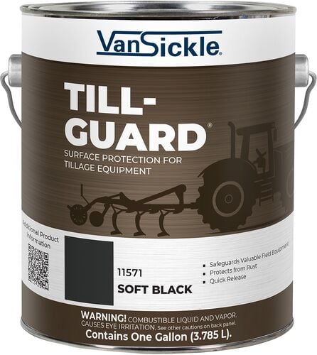 Till-Guard Temporary Protective Coating in Soft Black - 1 Gallon