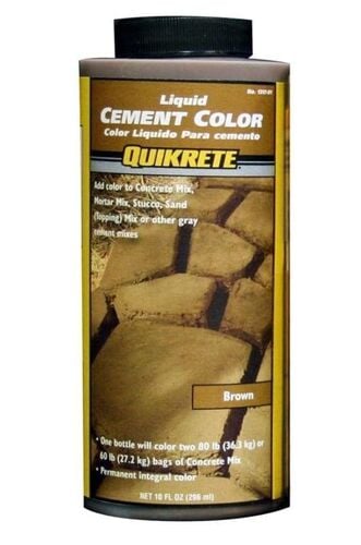 Liquid Cement Color 10 oz in Brown
