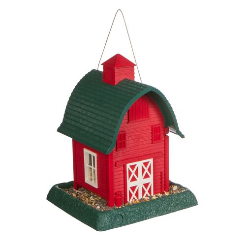 Red Barn Bird Feeder