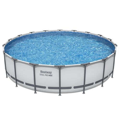 Steel Pro MAX 18' x 48" Round Above Ground Pool Set
