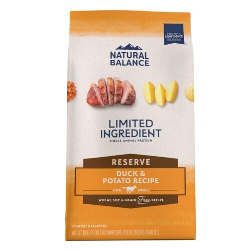 Limited Ingredient Diet Potato & Duck Dry Dog Food - 24 Lb