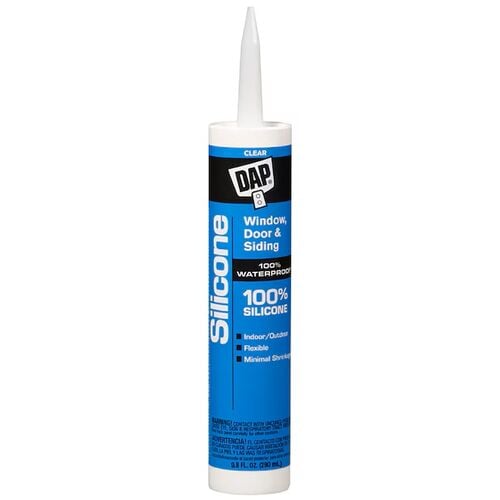 Silicone Sealant Clear Paste Cartridge - 9.8 fl oz