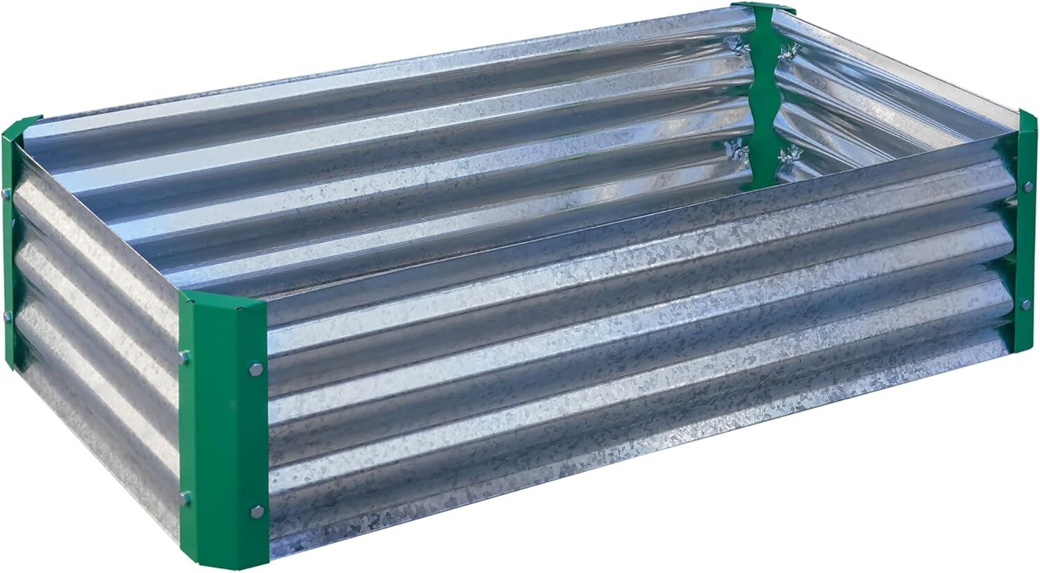 Miracle-Gro Galvanized Steel Outdoor Raised Garden Bed - 40