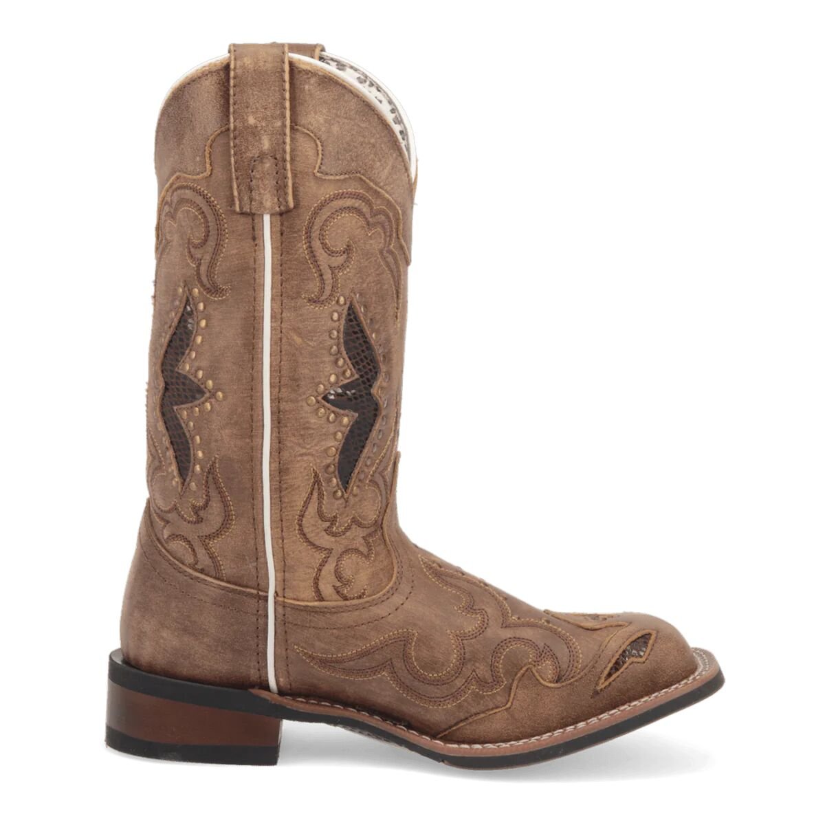 Women's Spellbound Goat Leather Square Toe Boots