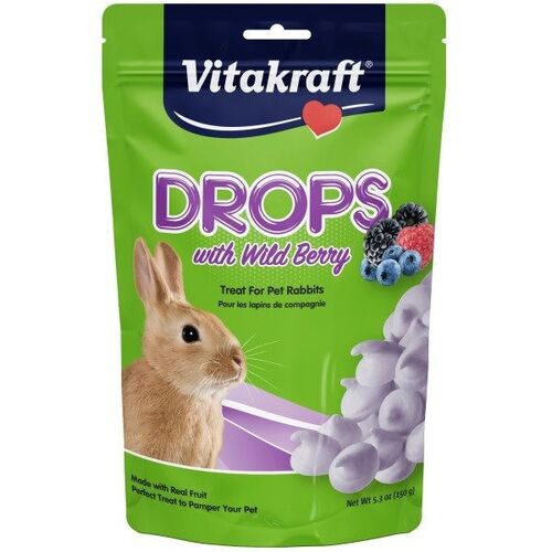 Guinea Pigs & Hamsters Bursts Wild Berry Flavor Treat for Rabbits