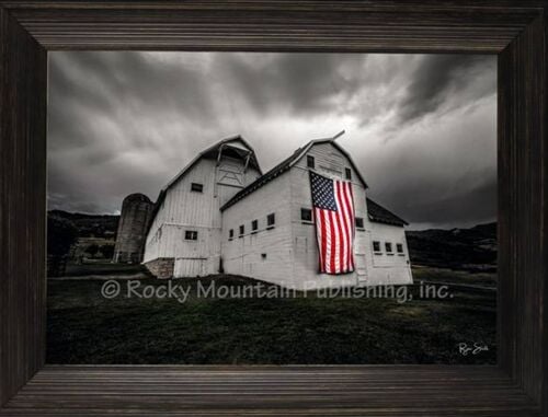Americana Wall Art - 7" x 10"