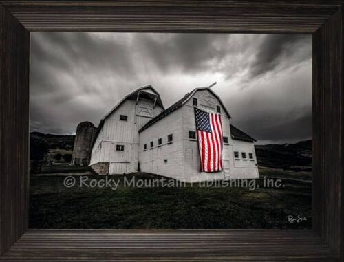 Americana Wall Art - 7" x 10"