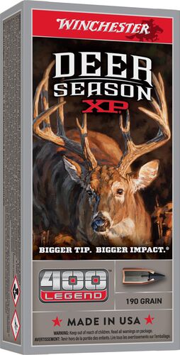 Deer Season XP Rifle Ammunition .400 Legend 190gr PT - 20 Rounds
