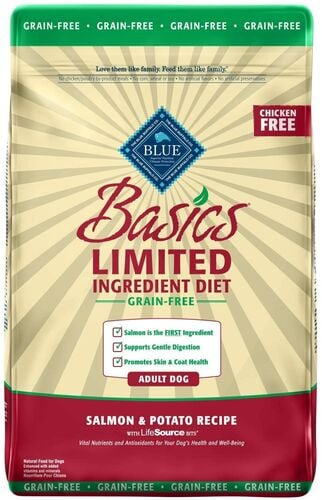 Basics Limited Ingredient Grain-Free Adult Dry Dog Food - 22 Lb