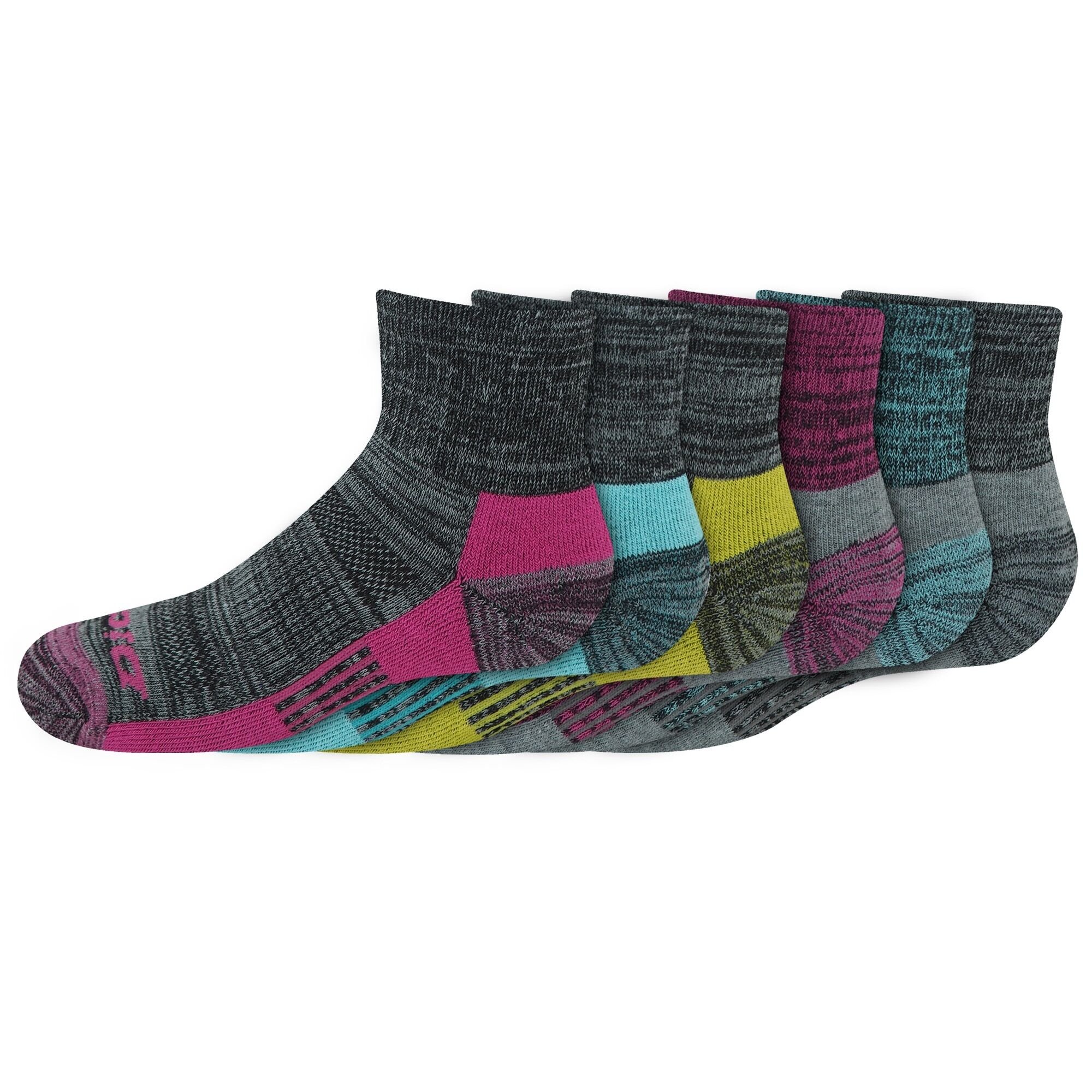Girl's Youth Dri-Tech Quarter Socks