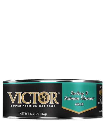 Turkey & Salmon Dinner Pate Canned Cat Food - 5.5 oz