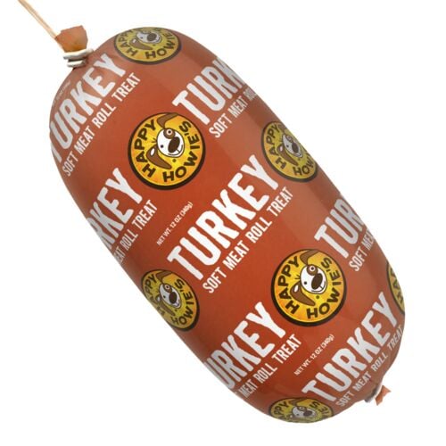 Turkey Meat Roll Treat - 12 oz