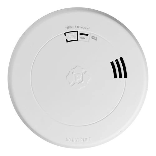 Battery-Operated 2-in 1 Smoke and Carbon Monoxide Alarm with Voice Alerts