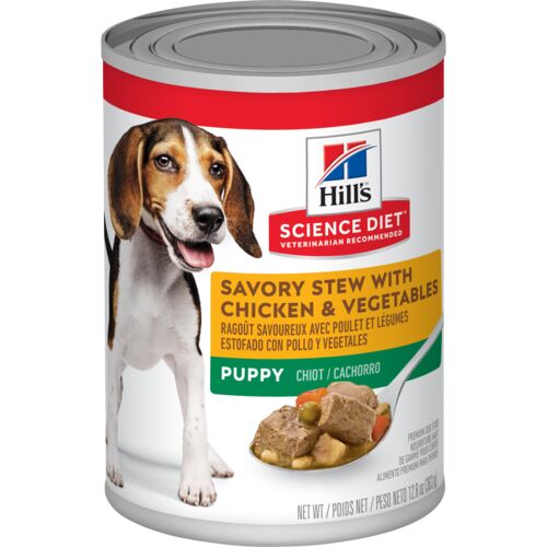 Puppy Savory Stew with Chicken & Vegetables Dog Food 12.8 oz