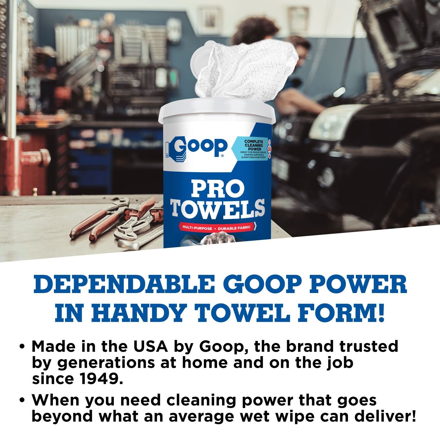 Goop Hand Cleaner Towels