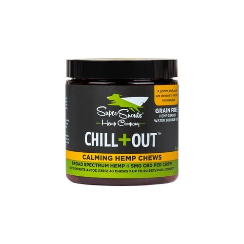 Chill Out Calming Supplement for Dogs - 30 Count
