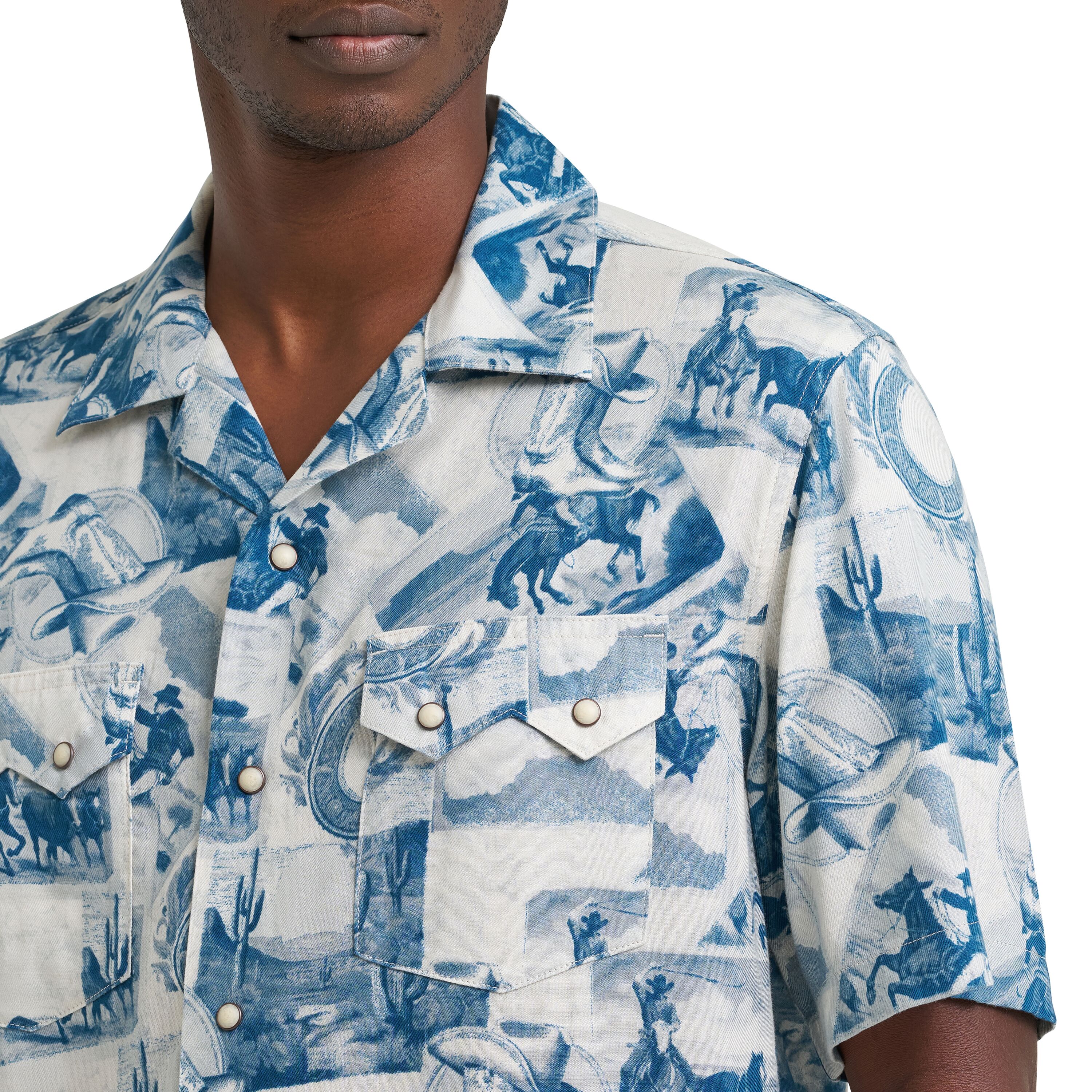 Men's Coconut Cowboy Camp Shirt