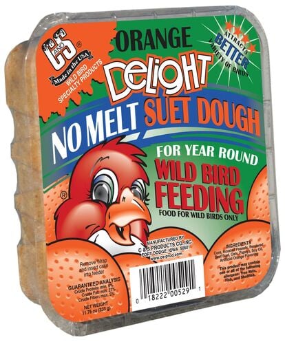 Orange Delight No Melt Suet Dough